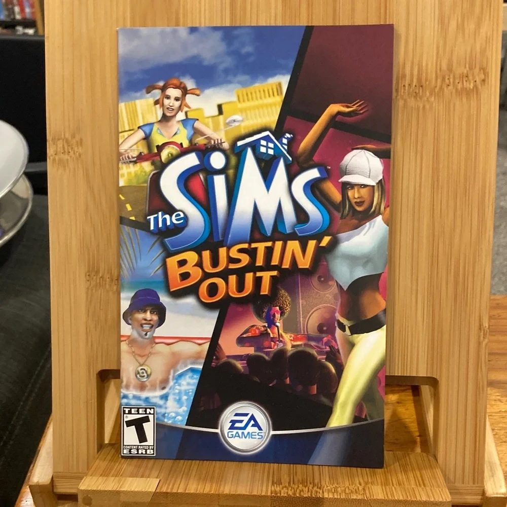 The Sims Bustin' Out PS2 manual - Picture 1 of 2